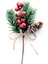 Kırmızı Berry Çam Dalları Dökmeyen Noel Meyveleri Kaynaklanıyor Dekor 8 Pcs Yapay Çam Kozalakları Şube Zanaat Çelenk Seçim (Yurt Dışından) 1