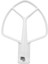 K5AB K5SS Mutfak Mikser Aid Kaplamalı Düz Çırpıcı, Kitchenaid Mikser W10807813,9707670 Aksesuarları Için Yedek (Yurt Dışından) 2