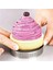36 Paket Paslanmaz Çelik Tart Halkaları, Delikli Kek Mus Halkası, Kek Halkası Kalıbı, Yuvarlak Kek Pişirme Araçları 6 cm (Yurt Dışından) 5