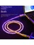 Hızlı Şarj Için USB Tip C Hızlı Şarj Rgb Solunumlu Parlak Degrade Renkli Veri Kablosu (Yurt Dışından) 2