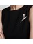 Moda Broş Pin Basit Mizaç Vahşi Iş Giyim Broş Alaşım Bayan Broş Takı Hediye Gümüş (Yurt Dışından) 2