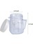 Oster Blender Yedek Parçaları Için, 4937 Mini Osterizer Blender Kavanoz Aksesuarı, Kapaklı Bardak Mini Plastik Kavanoz (3'lü Paket) (Yurt Dışından) 3