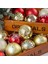 2x Noel Topu Baubles Büyük Ağaç Süslemeleri Topları Noel Partisi Asılı Süsler Yeni Yıl-B Için Noel Süslemeleri (Yurt Dışından) 3