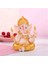 3x Haidianzi Altın Lord Ganesha Buda Heykeli Fil Tanrı Heykelleri Ganesh Figürleri (Yurt Dışından) 3