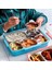 5 Bölmeli Öğle Yemeği Kutusu Paslanmaz Çelik Sızdırmaz Büyük Bento Kutuları Çorba Kabı Okul Yemek Takımı (Pembe) (Yurt Dışından) 4