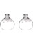 2x Kahve Sifonu Pot Aksesuarları Tca-3/5cup Yüksek Kaliteli Cam Sifon Vakum Pot Kahve Makinesi Parçaları Değiştirin (D) (Yurt Dışından) 2