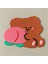 Sevimli Oda Dekor Sevimli Hayvanlar Mouse Pad Coaster Olmayan Kawaii Kahve Fincanı Mat Su Geçirmez Masa Mat (Yurt Dışından) 4