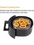 2x Hava Fritöz Üç Istiflenebilir Kurutucu Rafları Gowise Philips Ninja Paslanmaz Çelik Hava Fritöz Rafı Tüm 4.2-5.8qt'ye Uygun (Yurt Dışından) 3