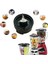 Oster Blstpb ile Uyumlu 2x Blend Aksesuarı, Blstpb2 Blend Için 250W Bıçak Tutucu Meyve Sıkacağı Bardağı, Siyah (Yurt Dışından) 5