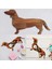 15.7 Inç Dachshund Köpek Yemek Tabağı Peynir Tahtası Kesme Şarküteri Tahtası Sevimli Noel Yemeği (Yurt Dışından) 2