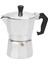 Italyan Alüminyum Moka Pot Avrupa Kahve Ekipmanları Sekizgen Moka Cezve 1 Fincan (50ML) (Yurt Dışından) 5