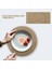 Yuvarlak Örgülü Placemats Ev Düğün Parti Için Yıkanabilir Mutfak Masa Placemats 36CM (Kahve Rengi, 4 Adet) (Yurt Dışından) 3