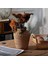 2x Rattan Dokuma Vazo Sanat Vazo Moda Masa Üstü Dekorasyon Bitkiler Saksı Ev Dekor Için Hevesli Saksı (Yurt Dışından) 4