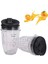 4 Adet 18 Oz Yedek Ninja Blender Bardak Kapaklı Ninja Auto Iq BL480 BL642 BL450 BL682 BL480, BL490, BL640 BL680 (Yurt Dışından) 1