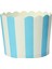 100 x Cupcake Sarıcı Kağıt Kek Kutusu Pişirme Bardakları Astar Muffin Tatlı Kek Kapları, Mavi Çizgili (Yurt Dışından) 1