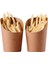 1000 Adet Tek Kullanımlık Take-Out Parti Tatlı Pişirme Kek Yumurta Puf Patates Kızartması Cips Aperatifler Kraft Kağıt Bardaklar Tutucu, 300 ml (Yurt Dışından) 4