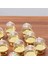 Golden Mini Kek Standı-Mini Kek Tavası, Standlı ve Kubbe Kapaklı, 96 Tek Fincan Kek Standı Mini Tatlı Tavası (Yurt Dışından) 4