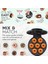Elektrikli Donut Yapma Makinesi Otomatik Isıtma Yumurtalı Kek Ekmek Pişirme Makinesi 700W Mutfak Kahvaltı 7 Donuts Abd Plug Yapar (Yurt Dışından) 2
