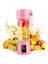 Shake ve Smoothie'ler Için Taşınabilir Blender Mini Blender Şarj Edilebilir USB 380ML 6 Bıçaklı Seyahat Meyve Sıkacağı Bardağı (Yurt Dışından) 1