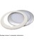 IP67 LED Panel Tavan Işık Yüzey Montajlı 9-30V Dc Rv Karavan Karavan Denizcilik Için (Sıcak Beyaz) (5,9 Inç) (Yurt Dışından) 2