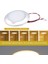 IP67 LED Panel Tavan Işık Yüzey Montajlı 9-30V Dc Rv Karavan Karavan Denizcilik Için (Sıcak Beyaz) (5,9 Inç) (Yurt Dışından) 5