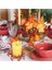 6 Adet Noel Mum Yüzükler Çelenk Yapay Berry Mum Yüzükler Çay Işık Halkası Noel Hediyesi Için Dekorasyon (Yurt Dışından) 2