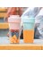 Clvp 300ML Mini Taşınabilir Meyve Sıkacağı Elektrikli Meyve USB Şarj Edilebilir Smoothie Maker Smoothie Blender Makinesi (Beyaz) (Yurt Dışından) 2