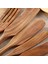 Ahşap Spurtles Seti (10 Adet) - Tik Ahşap Mutfak Aletleri Seti - Karıştırma ve Karıştırma Için Isıya Dayanıklı Yapışmaz Ahşap Tencere Seti (Yurt Dışından) 4