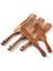 Ahşap Spurtles Seti (10 Adet) - Tik Ahşap Mutfak Aletleri Seti - Karıştırma ve Karıştırma Için Isıya Dayanıklı Yapışmaz Ahşap Tencere Seti (Yurt Dışından) 5