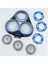 2x Yüksek Kaliteli Yedek Tıraş Makinesi Kafa Philips S6000 S6011 S6015 S6500 S6550 S6580 S6670 S6688 Tıraş Bıçağı (Yurt Dışından) 5