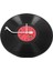 2x Avrupa Retro Nostaljik Ultra Sessiz Saat Vinil Kayıt Kişilik Duvar Saati Cafe Bar Dekoratif Duvar Saati (Yurt Dışından) 2