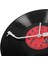 2x Avrupa Retro Nostaljik Ultra Sessiz Saat Vinil Kayıt Kişilik Duvar Saati Cafe Bar Dekoratif Duvar Saati (Yurt Dışından) 5