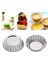 18 Adet Yumurtalı Tart 3.74 Inç, 10 Inç Çırpma Teli ile Cupcake Kek Fincan Kalıbı, Sağlam ve Yeniden Kullanılabilir Mini Pasta Tavası Muffin (Yurt Dışından) 2