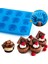 Fıstıklı Fincan Kek Kalıbı, Isırık Boyutu Yağ Için Silikon Mini Tart Tava, Muffin Kek Için Silikon Çikolata Şeker Kalıbı (Yurt Dışından) 2