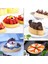 Tekne Şekli ve Üç Köşeli Paslanmaz Çelik Tart Yüzük Kule Kek Kalıbı Delikli Kek Mousse Yüzük (Yurt Dışından) 3