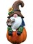 Güz Cüceler Heykeli Dekor, Sgiving Gnome Kabak Gnome Beyaz Sakal Gnome Heykeli Güz Kabak Peri Heykeli Reçine Deco (Yurt Dışından) 1
