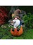 Güz Cüceler Heykeli Dekor, Sgiving Gnome Kabak Gnome Beyaz Sakal Gnome Heykeli Güz Kabak Peri Heykeli Reçine Deco (Yurt Dışından) 2