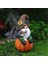 Güz Cüceler Heykeli Dekor, Sgiving Gnome Kabak Gnome Beyaz Sakal Gnome Heykeli Güz Kabak Peri Heykeli Reçine Deco (Yurt Dışından) 3