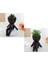 2 Paket Succulents Bitkiler Yapay Succulents Sevimli Sahte Succulents Siyah Insan Şekilli Tencere Ofis Masası Dekoru (Yurt Dışından) 3