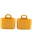 2pcs Caddys Organizatör, Saplı Istiflenebilir Plastik Caddy'ler, Masa Caddy'leri, Sanat Organizatörleri ve Depolama Makyaj Caddy'leri Turuncu (Yurt Dışından) 2