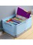 Pembe Katlanır Saklama Kutusu Araba Bagaj Çantası Organizatör Kutuları Ev Odası Çok Fonksiyonlu Plastik Organizador Kutusu - L (Yurt Dışından) 4