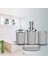 8 Adet Plastik Banyo Aksesuar Seti, Banyo Tuvalet Fırçası Aksesuarları Diş Fırçası Tutuculu Set, Diş Fırçası Bardağı (Gri) (Yurt Dışından) 5