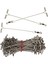 100 T Şekli Balıkçılık Kuleleri Kol Örü Takımı 7 cm 8.4x1.6 cm (Yurt Dışından) 2