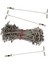 100 T Şekli Balıkçılık Kuleleri Kol Örü Takımı 7 cm 8.4x1.6 cm (Yurt Dışından) 5