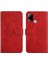 Infinix Sıcak 10S/10T Pu Deri Flip Kapak Çiçekler ve Anti-Damla (Yurt Dışından) 1