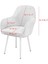 Jakarlı Sandalye Slipcover Sandalye Kılıfı Yıkanabilir Yeşil (Yurt Dışından) 3