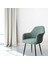 Jakarlı Sandalye Slipcover Sandalye Kılıfı Yıkanabilir Yeşil (Yurt Dışından) 5