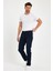 Erkek Daniel Blue Black Straight Fit Jean Pantolon 1