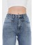 Kadın Kyla Vintage Med Blue Mom Jean Pantolon 3