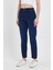 Kadın Norah Blue Black Beli Lastikli Jean Pantolon (Lyocell) 2